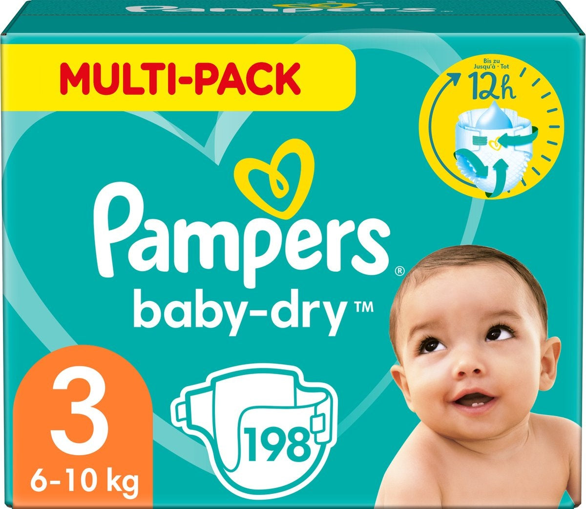 Pampers Baby dry s3 6-10 kg box