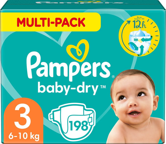 Pampers Baby dry s3 6-10 kg box