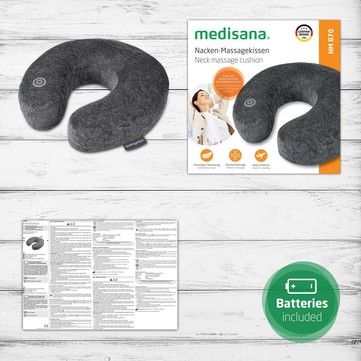 Medisana Nekmassage kussen nm870