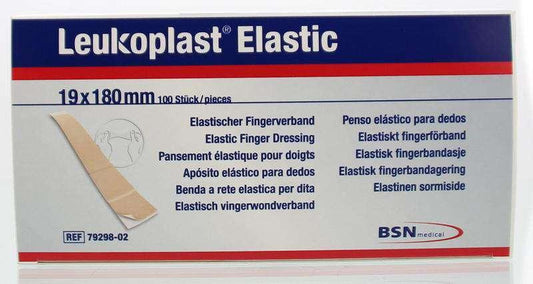Leukoplast Elastic vingerpleister 19x180mm
