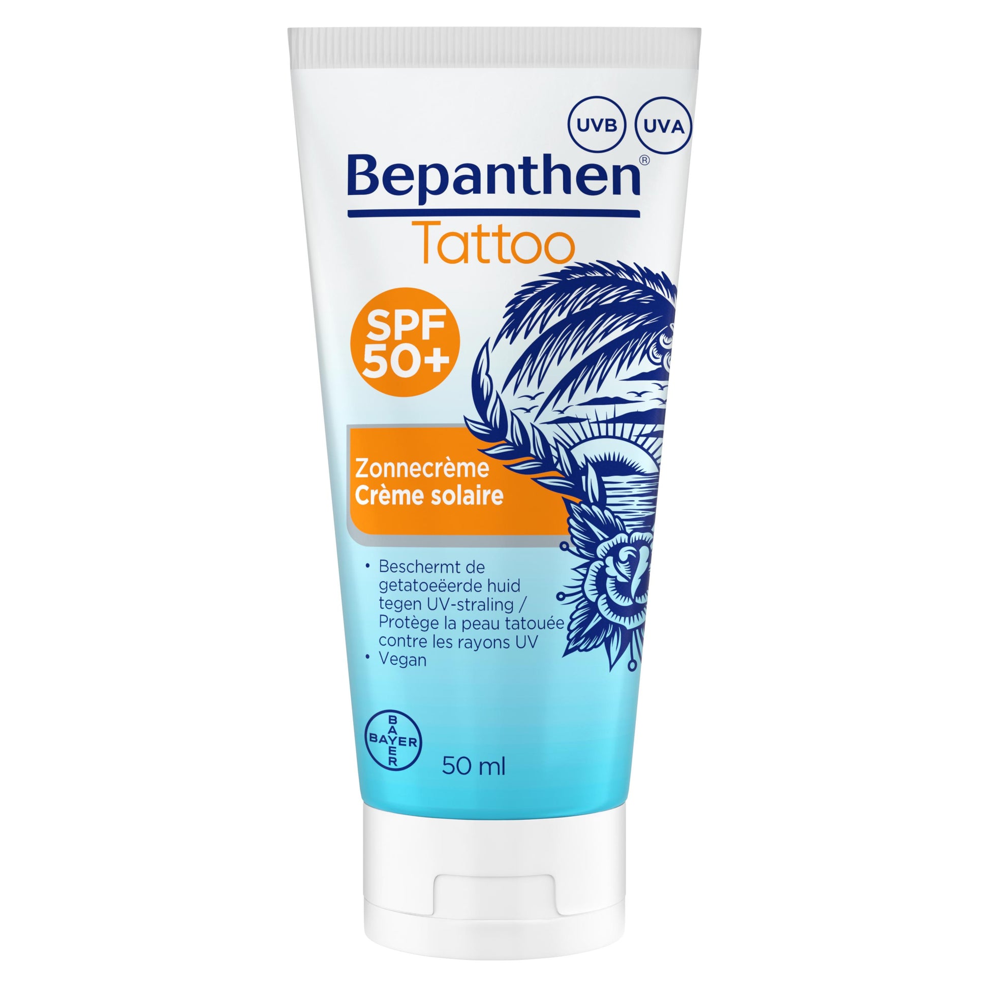Bepanthen Tattoo zonnecreme spf50