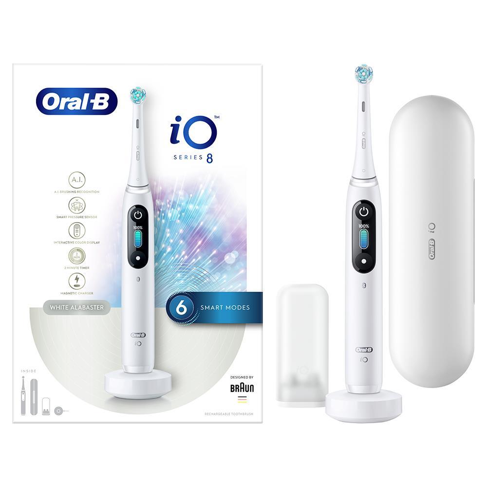 Oral-B Elektrische tandenborstel io serie 8n wit albast