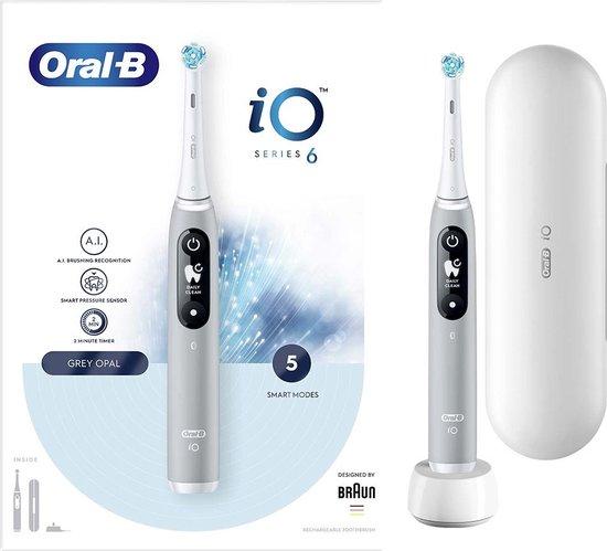 Oral-B Elektrische tandenborstel io series 6 grey opal