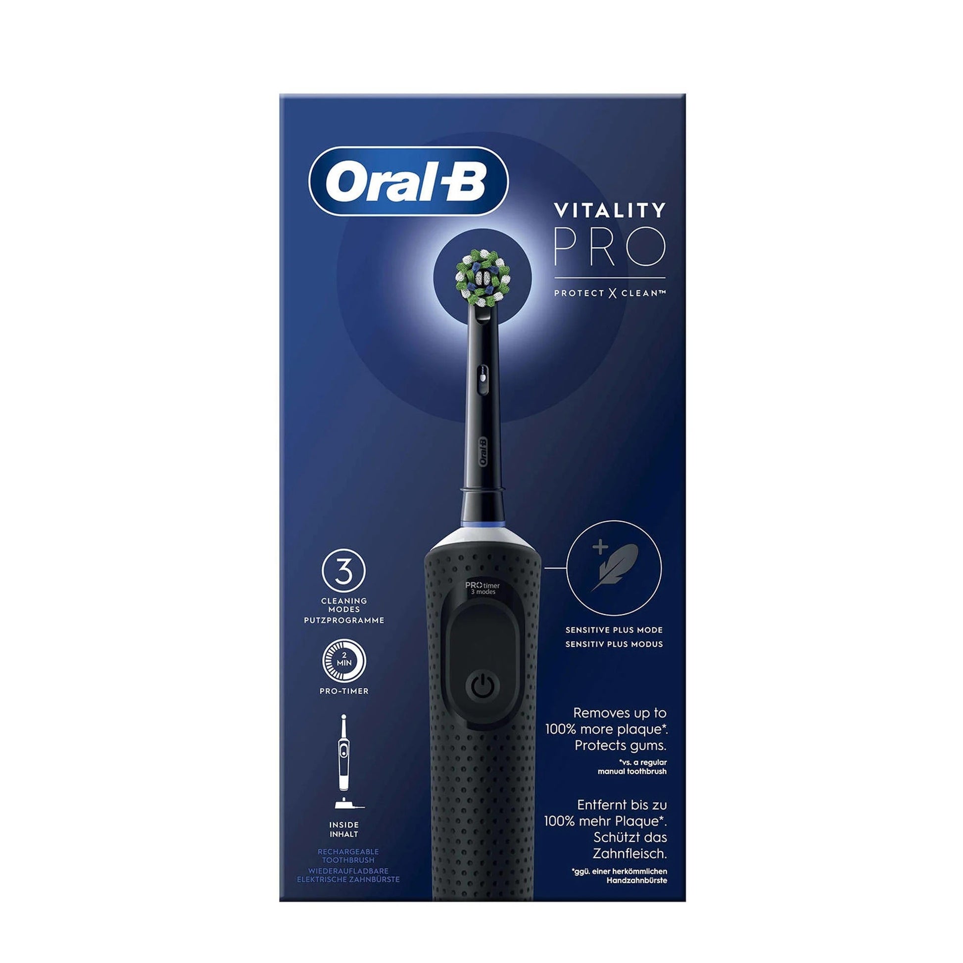 Oral-B Elektrische tandenborstel vitality pro zwart