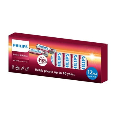 Philips Batterij power alkaline aaa lr03
