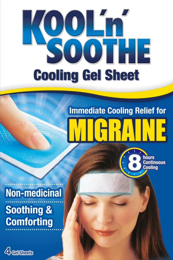Kool N Soothe Migraine strips