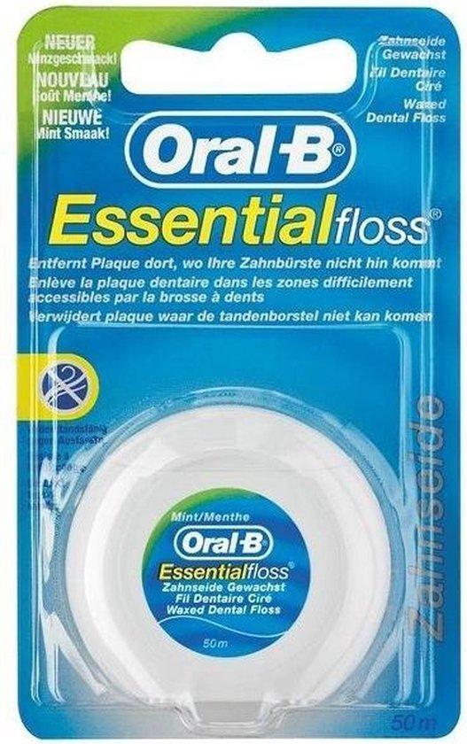 Oral-B Essential floss waxed mint