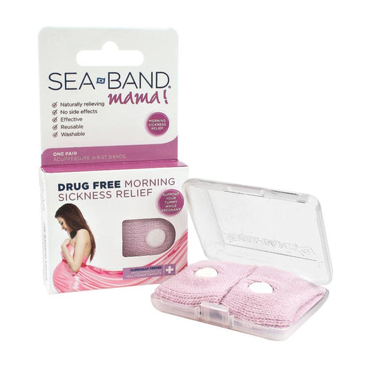 Sea-Band Mama polsbandjes egaal roze