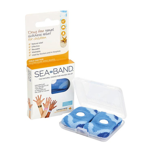 Sea-Band Reisziekte voor kinderen blauw