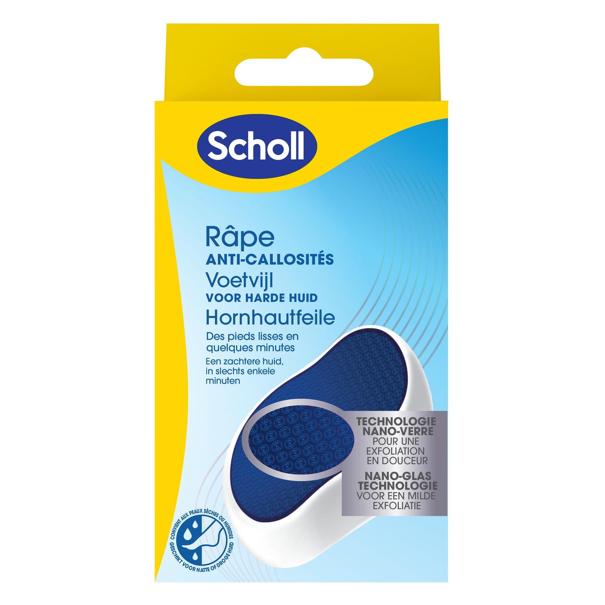Scholl Voetvijl voor harde huid