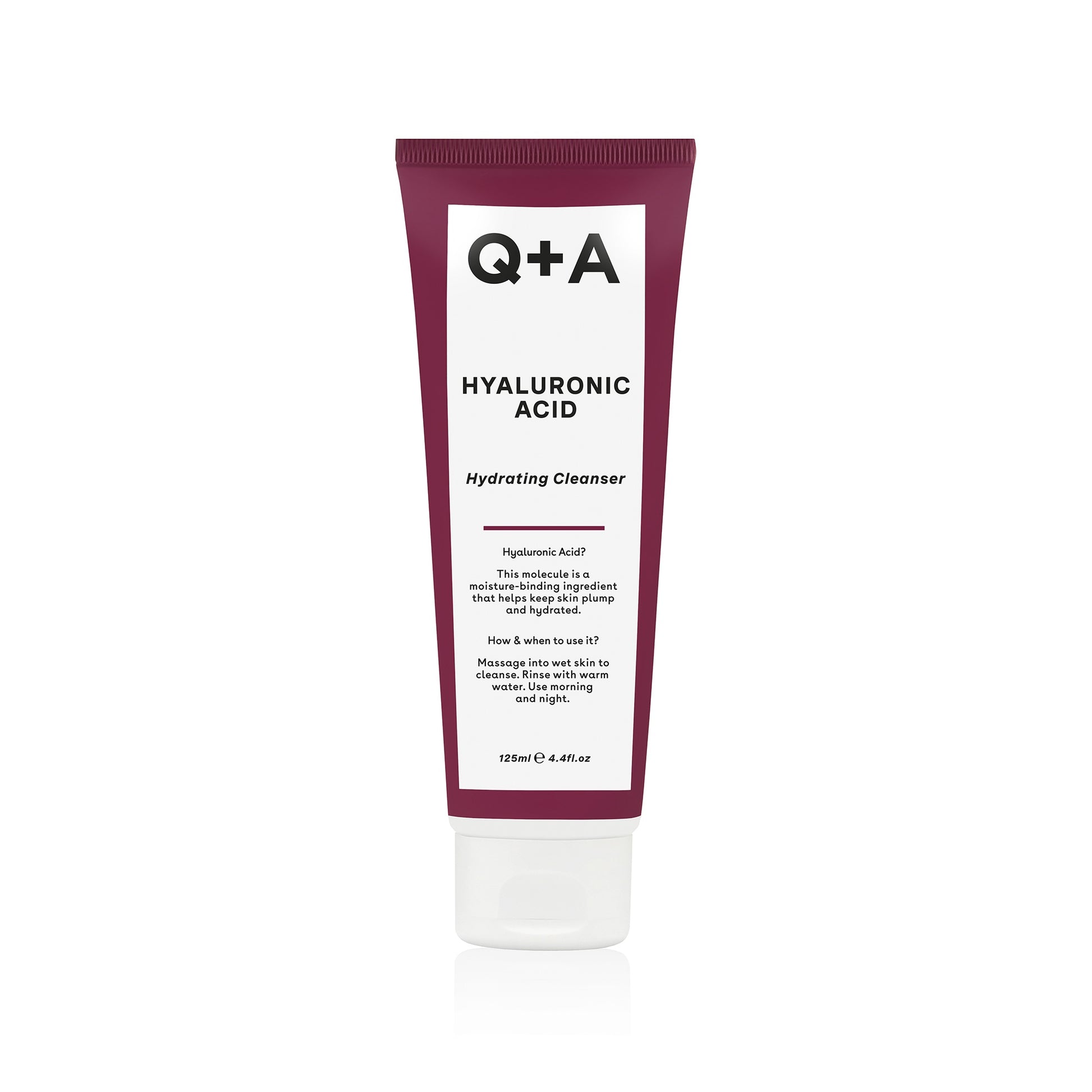Q+A Cleansing gel hyaluronic acid