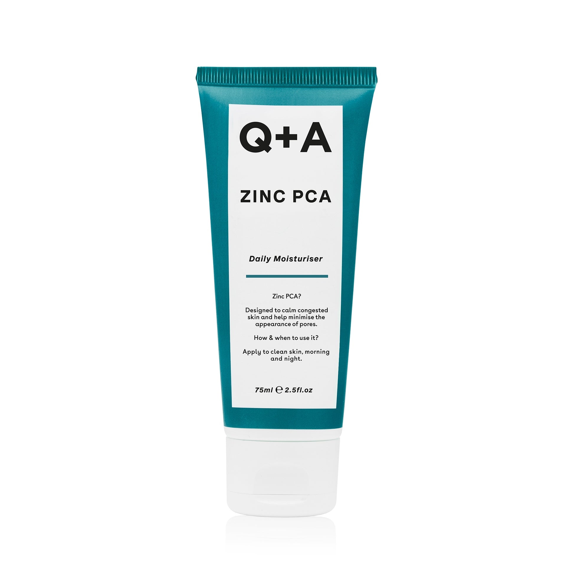 Q+A Daily moisturiser zinc pcb