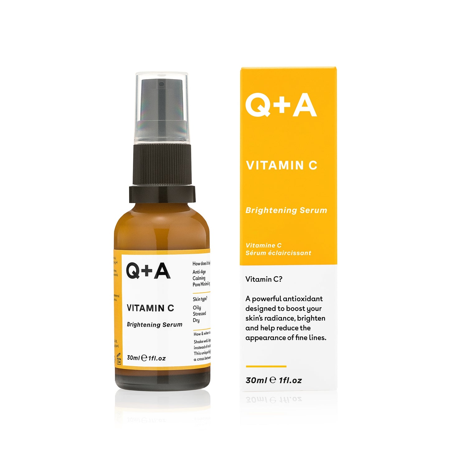 Q+A Brightening serum vitamin c