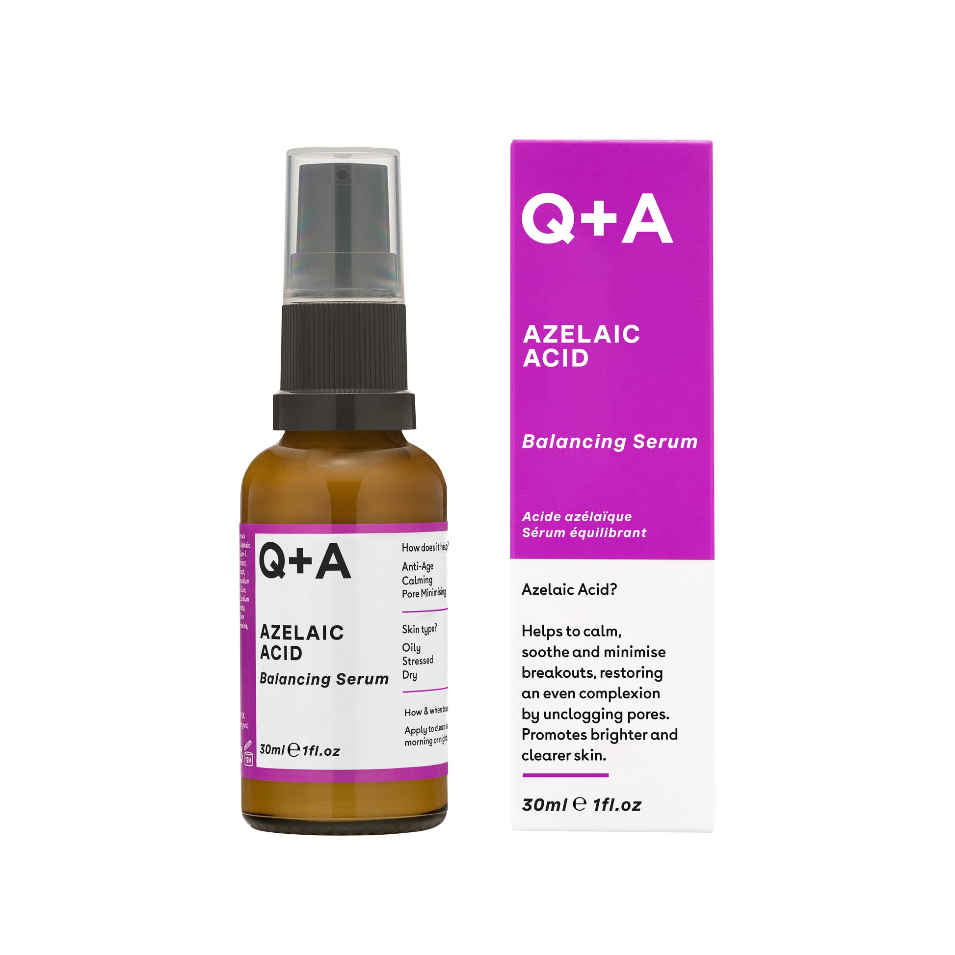 Q+A Balancing serum azelaic aid