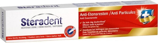 Steradent Hechtcreme anti etensresten extra sterk