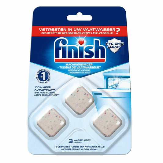 Finish Machinereiniger tijdens de wasbeurt