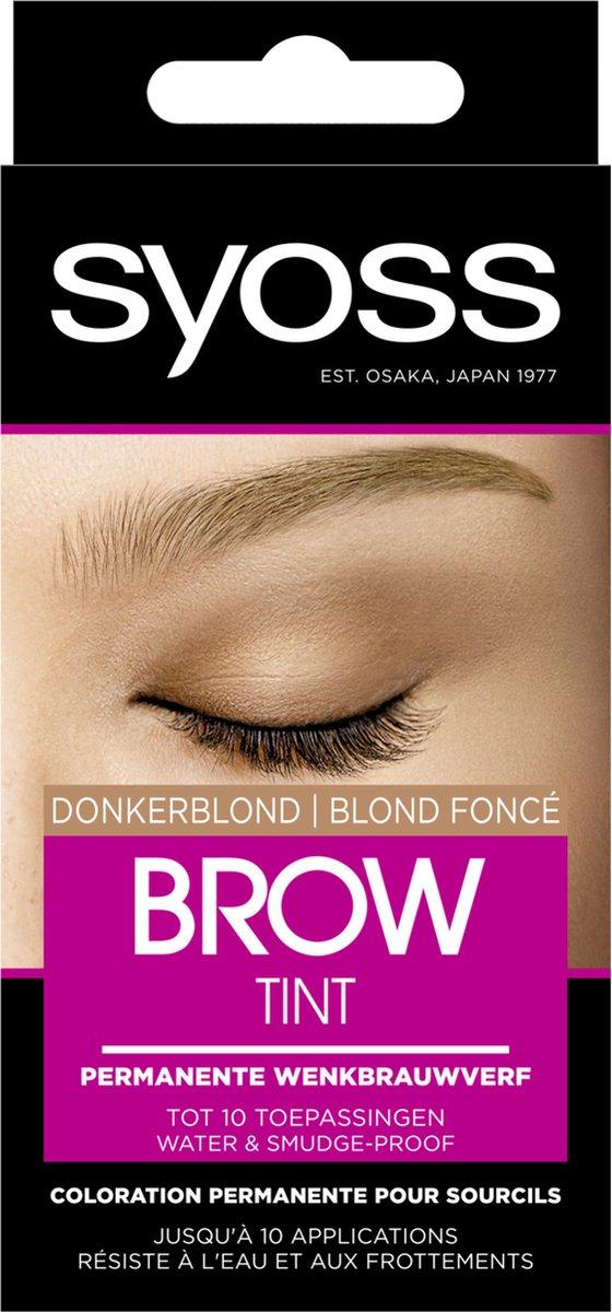 Syoss Browtint wenkbrauwverf donkerblond