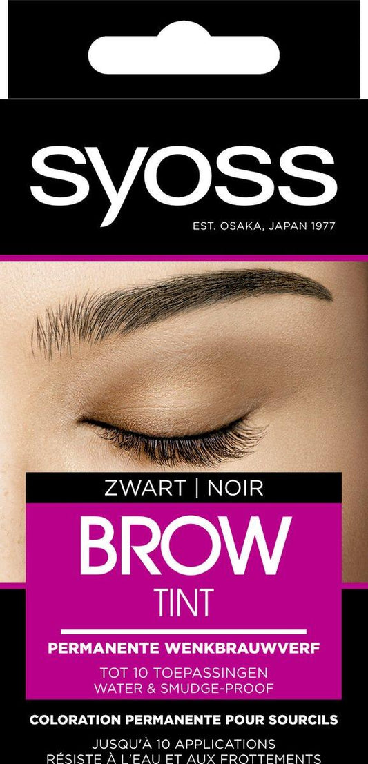 Syoss Browtint wenkbrauwverf zwart