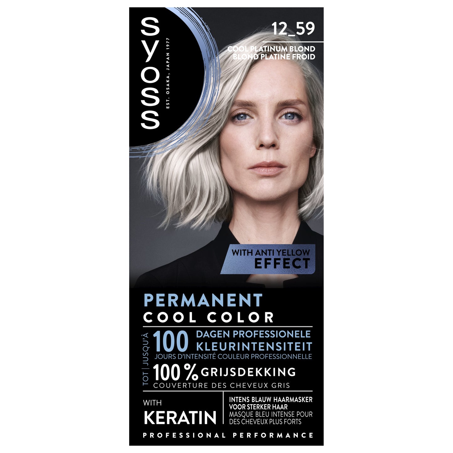 Syoss Color 12-59 cool platinum blond
