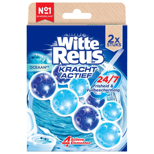 Witte Reus Wc blok kracht actief oceaan