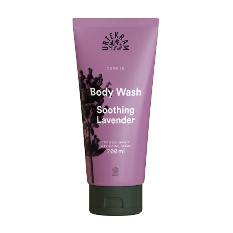 Urtekram Tune in shoothing body washlavendel