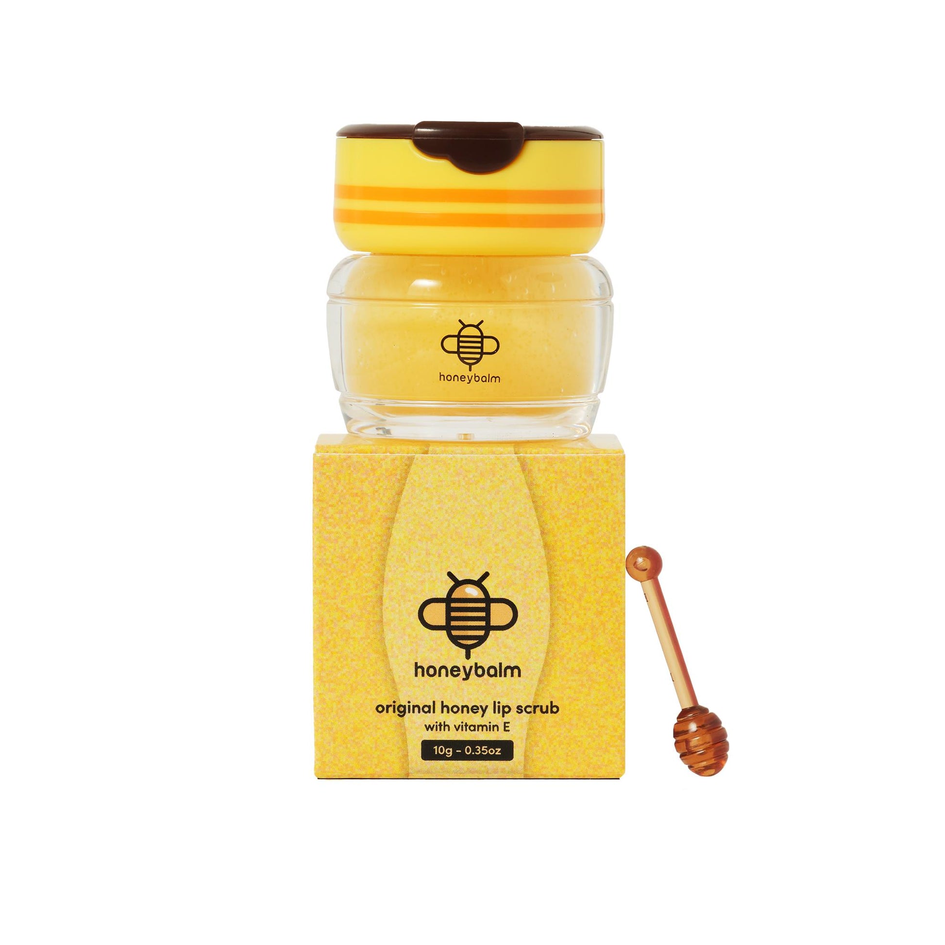 Honeybalm Lipscrub honey