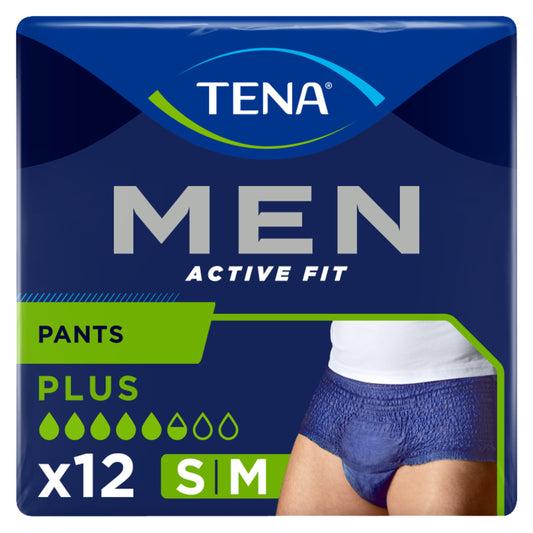 Tena Men active fit plus small - medium