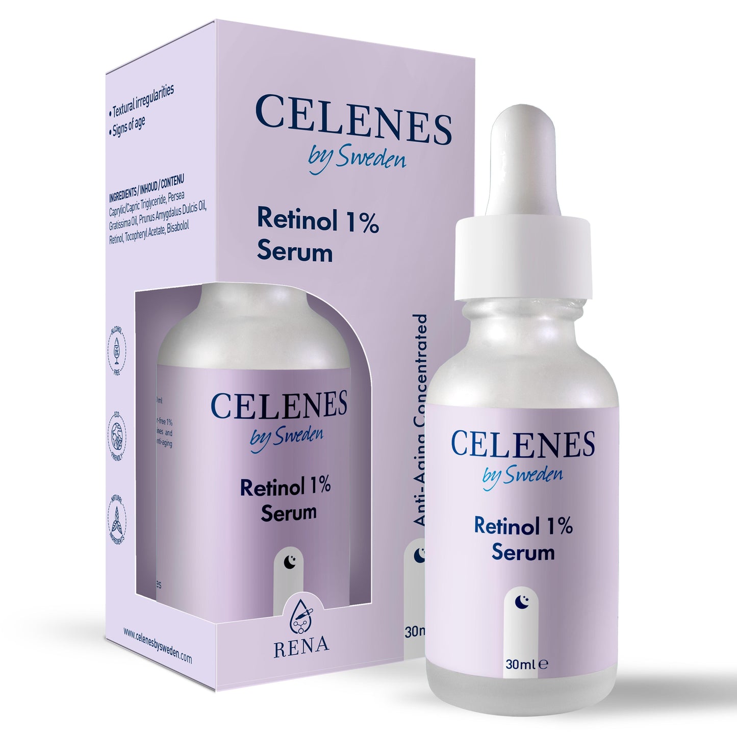 Celenes Serum rena retinol 1%