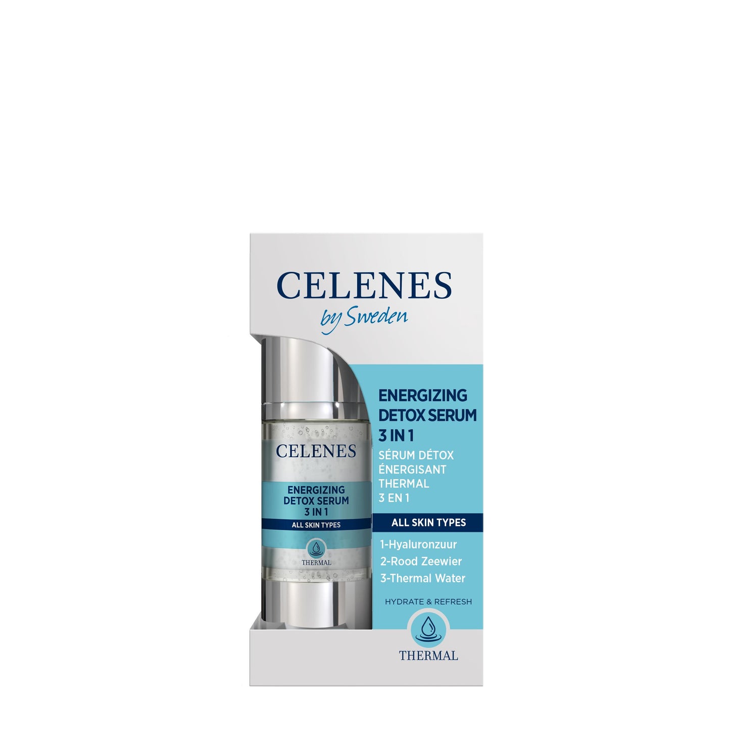 Celenes Thermal 3in1 refresh detox serum