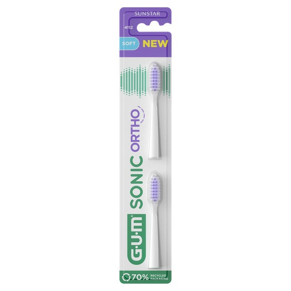 Gum Sonic ortho batterij opzetborstels