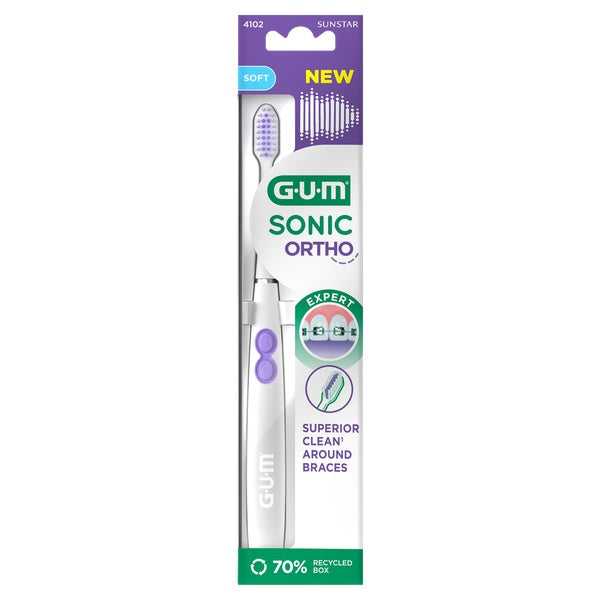 Gum Sonic ortho batterij tandenborstel