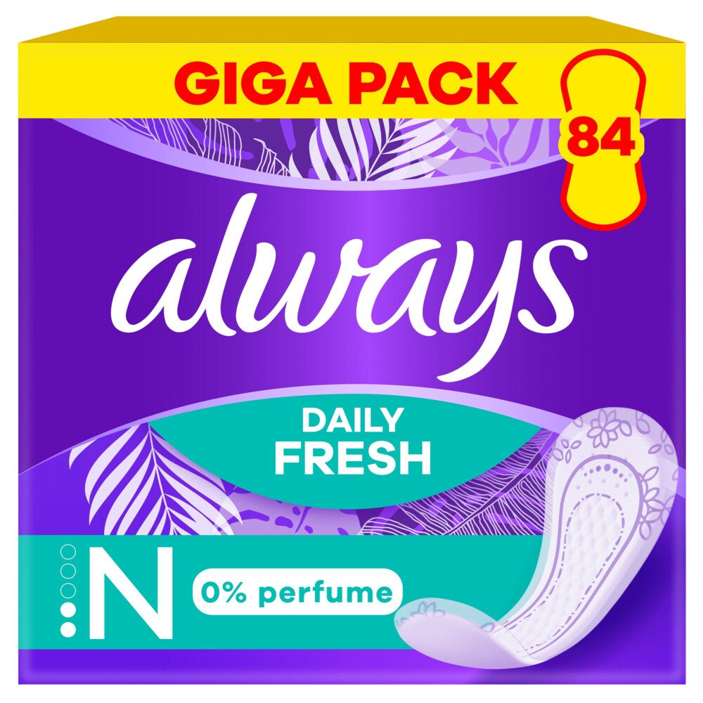 Always Inlegkruisjes daily fresh normal 0% perfume
