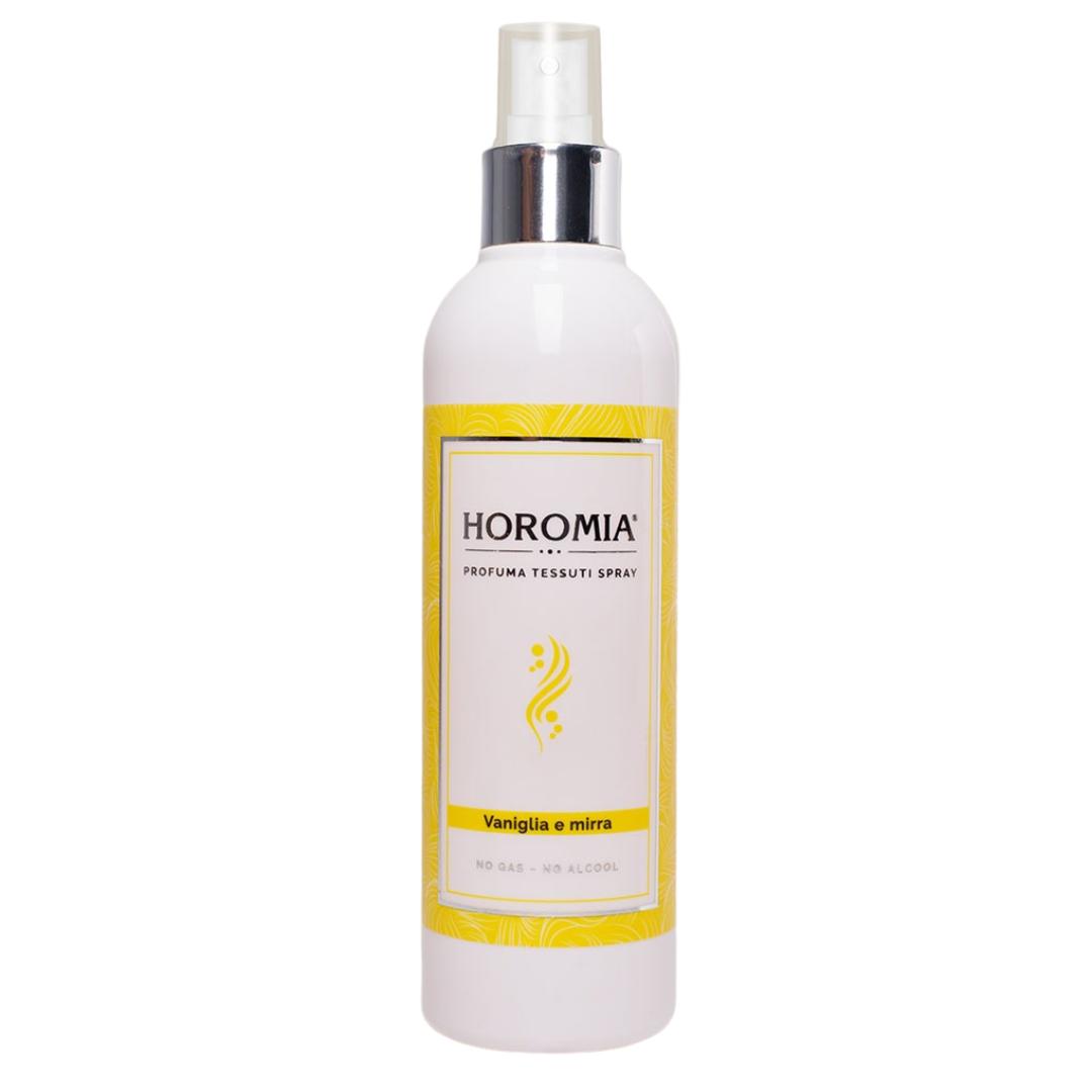 Horomia Textielspray vaniglia e mirra