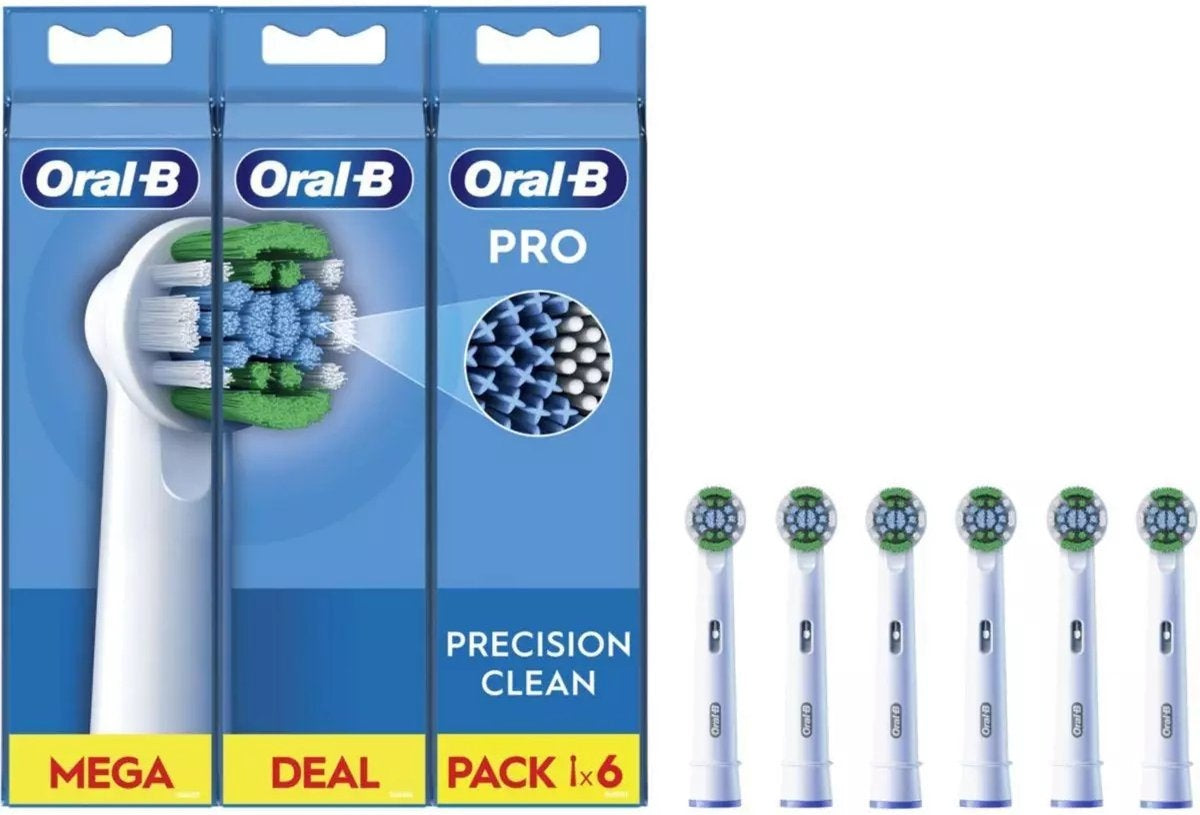 Oral-B Elektrische tandenborstel 20-6 refill precision clean