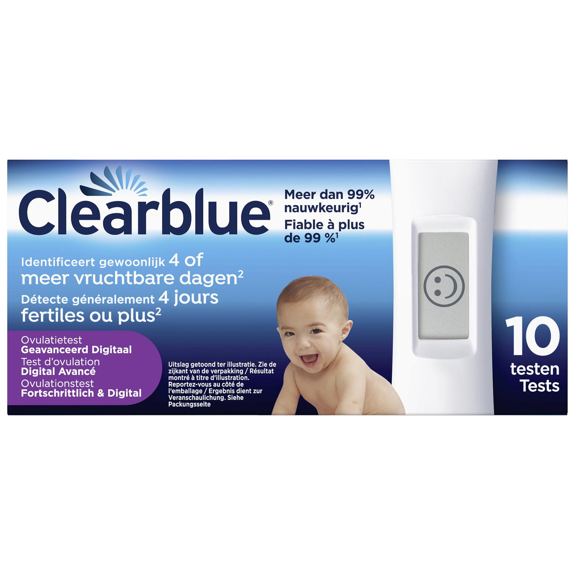 Clearblue Ovulatietest geadvanceerd digital