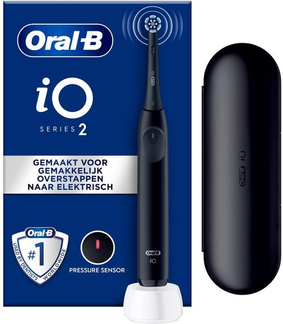 Oral-B Elektrische tandenborstel io serie 2 night black met reisetui