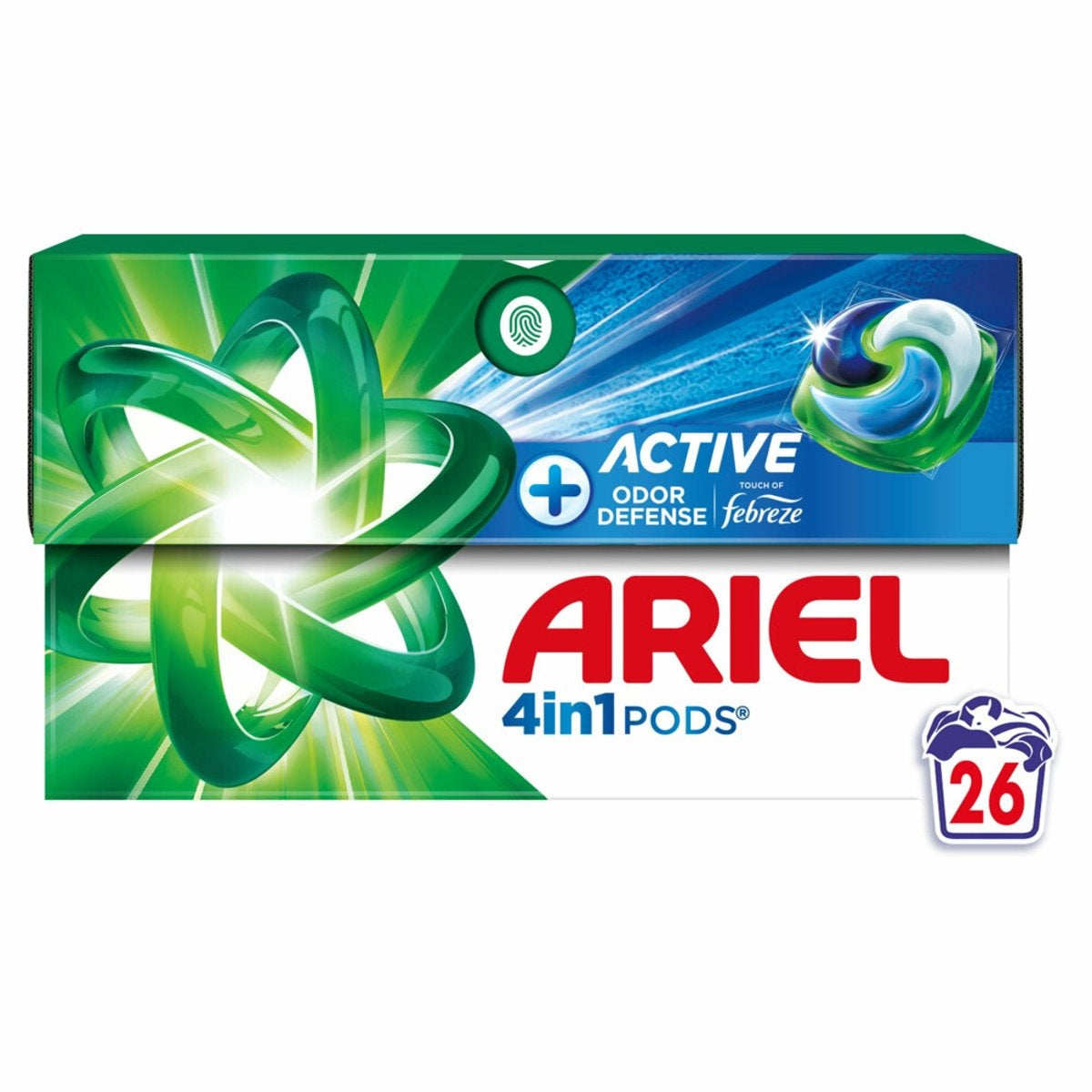 Ariel All-in-1 pods active