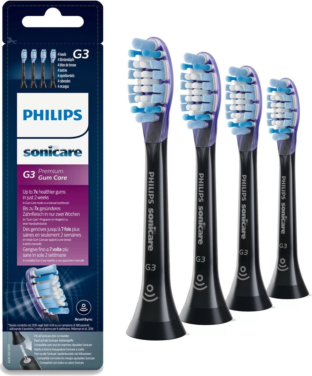 Philips Sonicare Opzetborstel g3 premium plaque defece hx9054/33