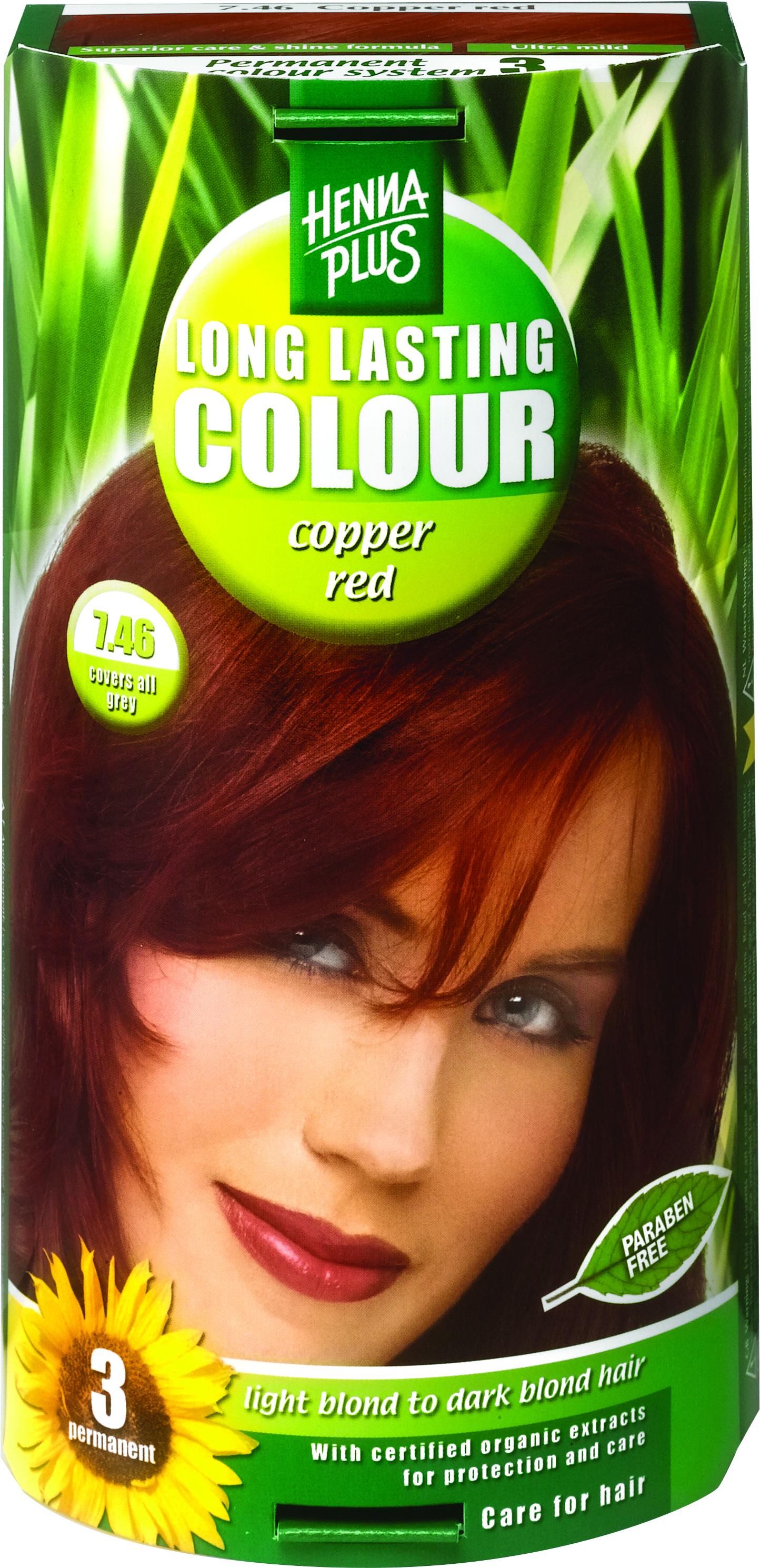 Hennaplus Lasting 7.46 copper red