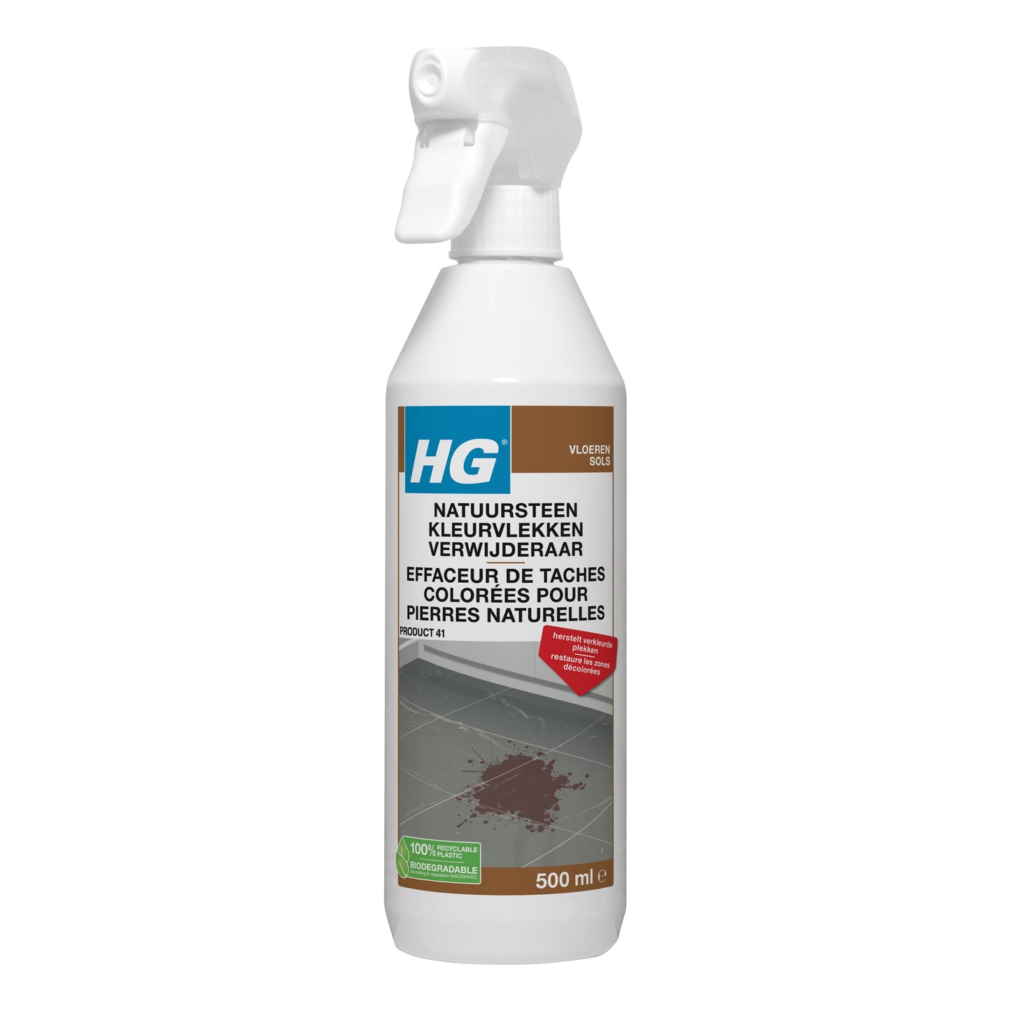 HG Natuursteen kleurvlekken verwijderaar