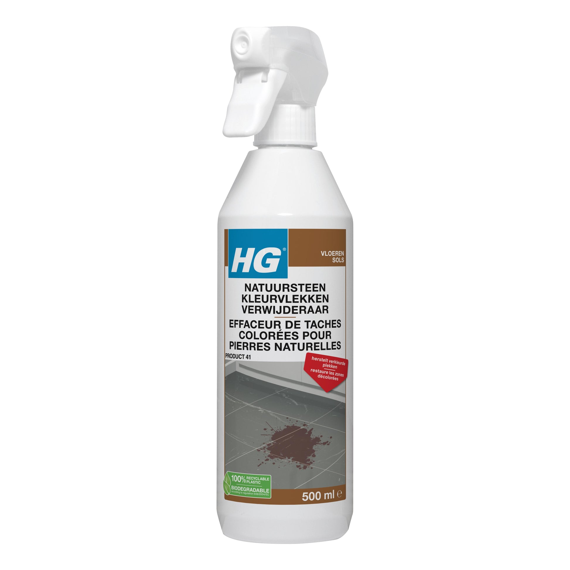 HG Natuursteen kleurvlekken verwijderaar