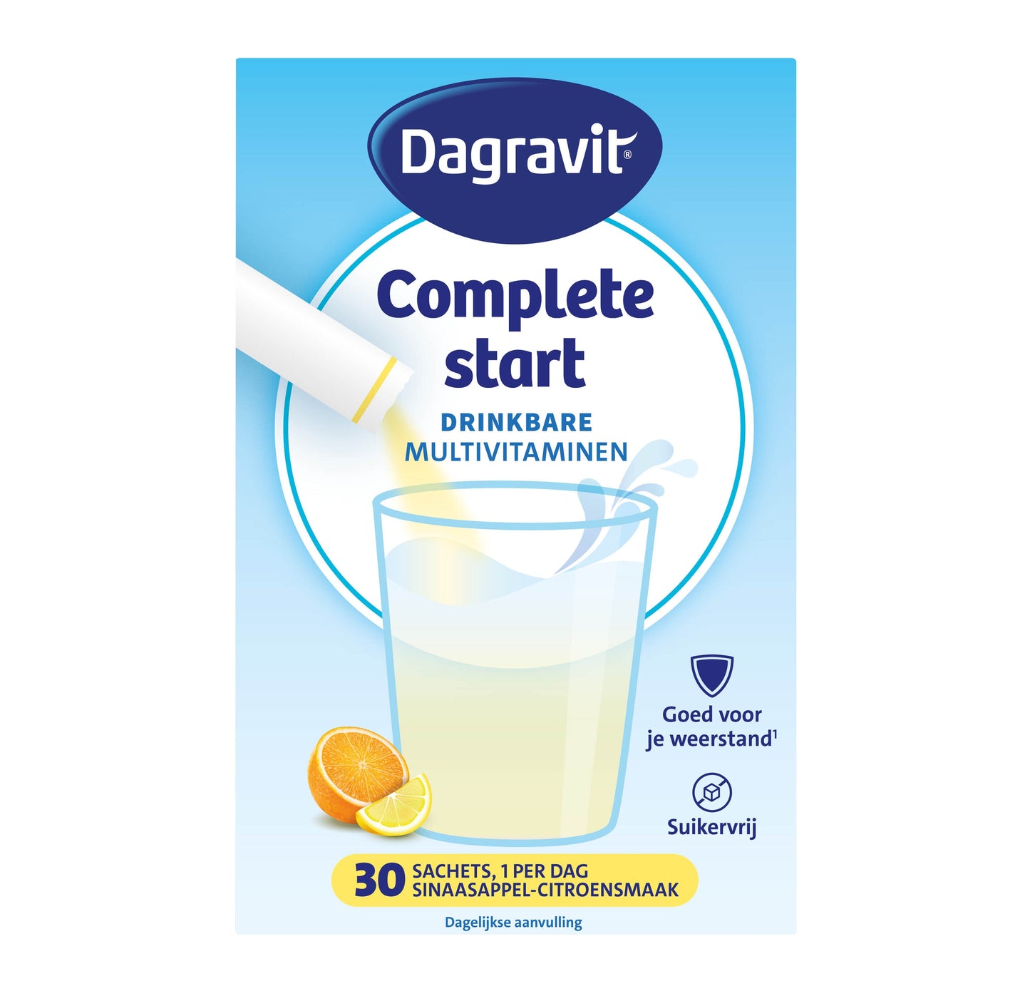 Dagravit Start multivitamine citroen-sinaasappel