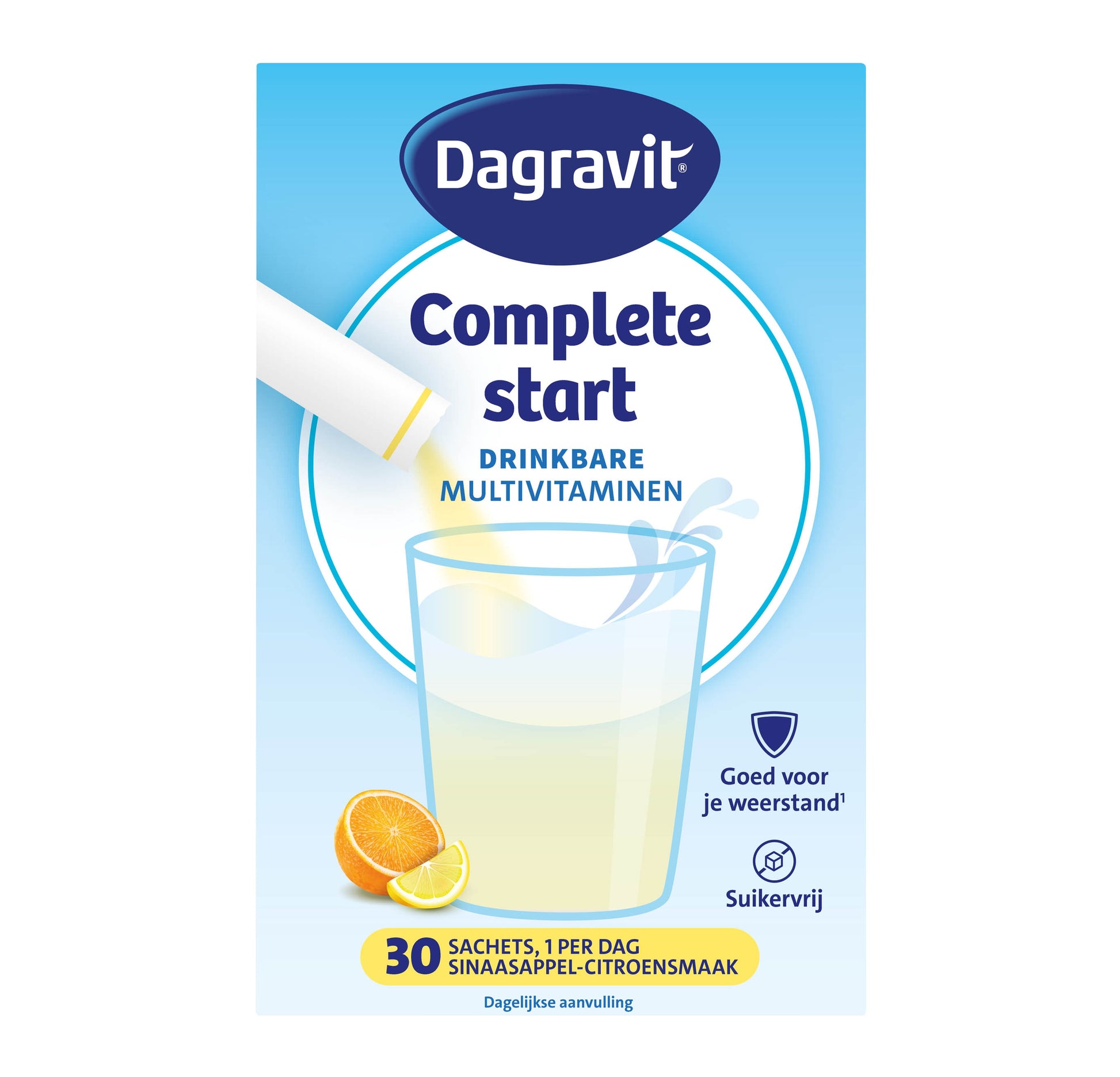 Dagravit Start multivitamine citroen-sinaasappel