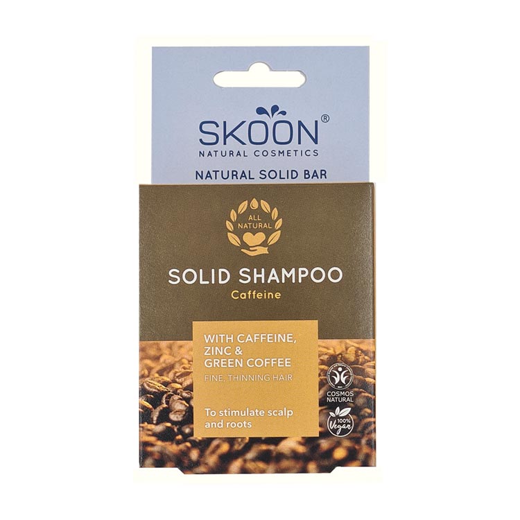Skoon Solid shampoo caffeine