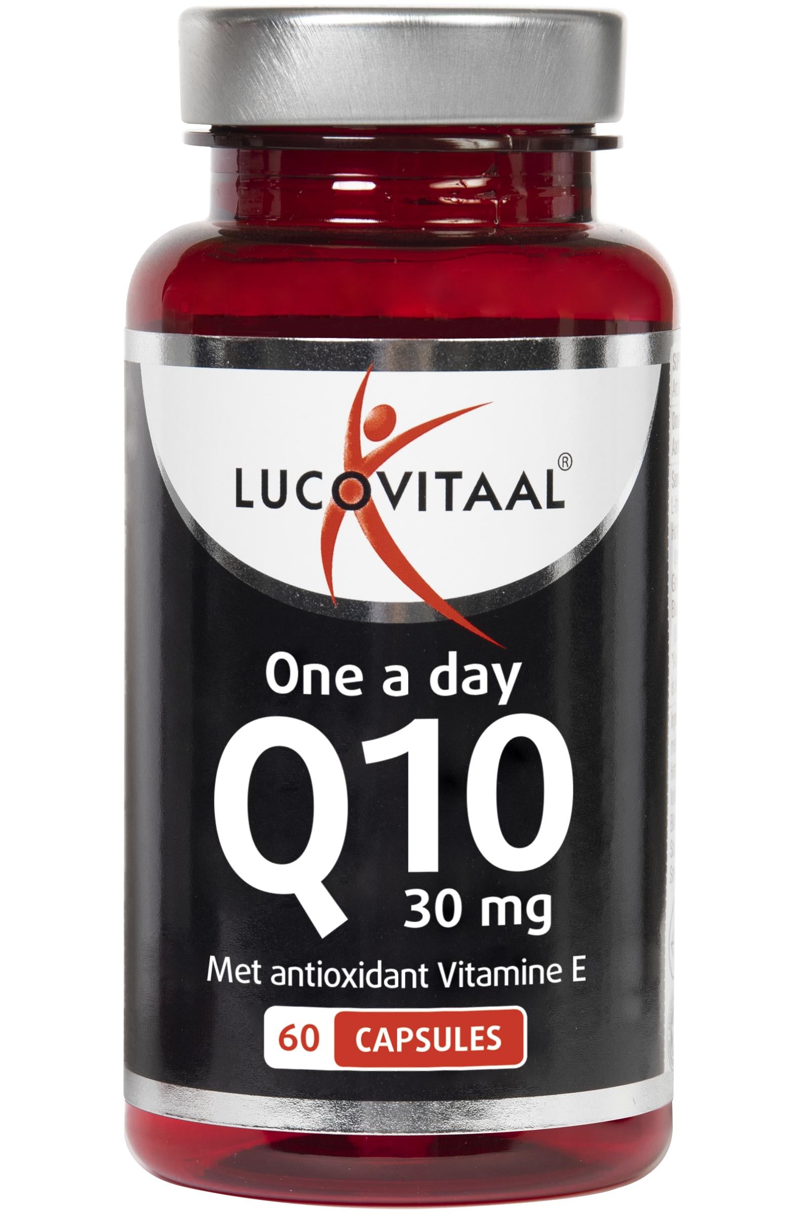 Lucovitaal Q10 30 mg one a day met vitamine e