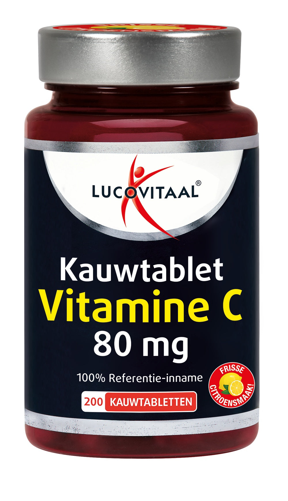 Lucovitaal Vitamine c 80 mcg citroen