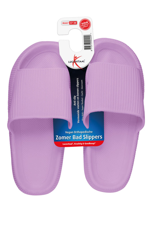 Lucovitaal Badslipper orthopedisch 37-38 roze