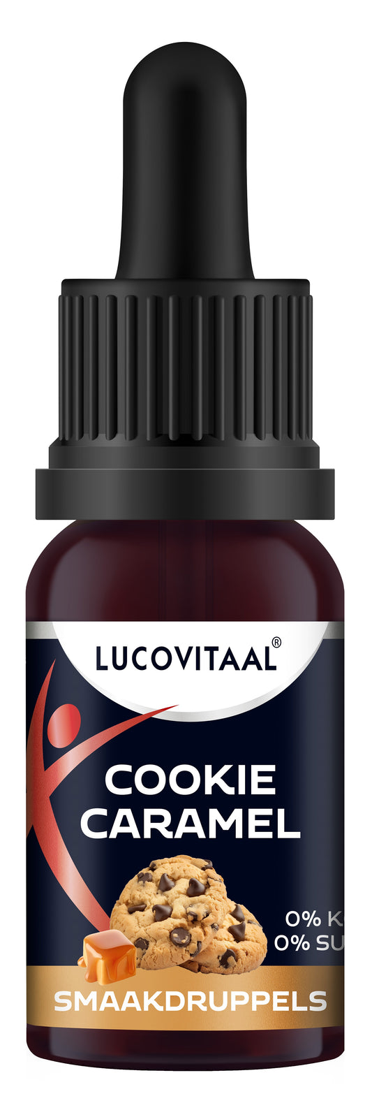 Lucovitaal Sport smaak druppels - cookie caramel
