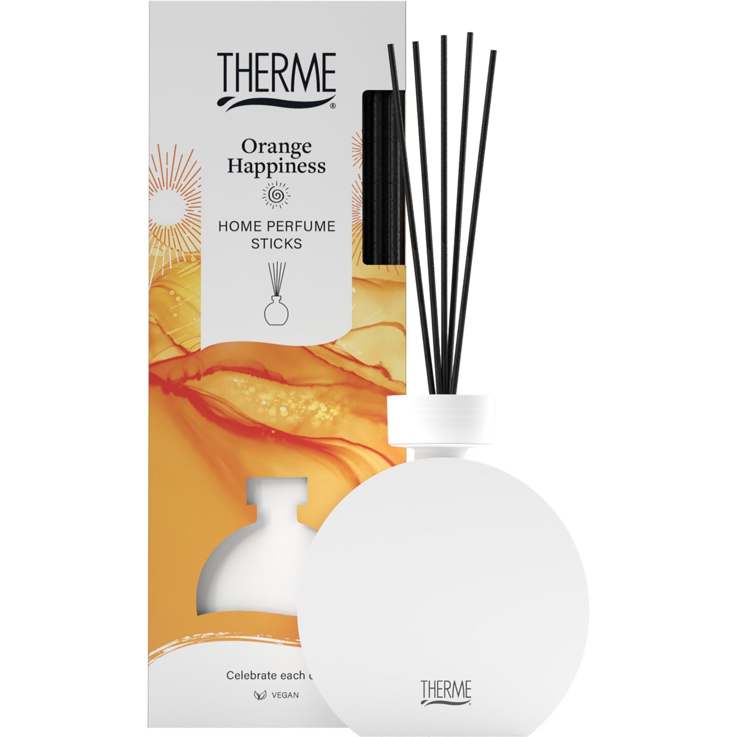Therme Home perfume sticks orange happiness