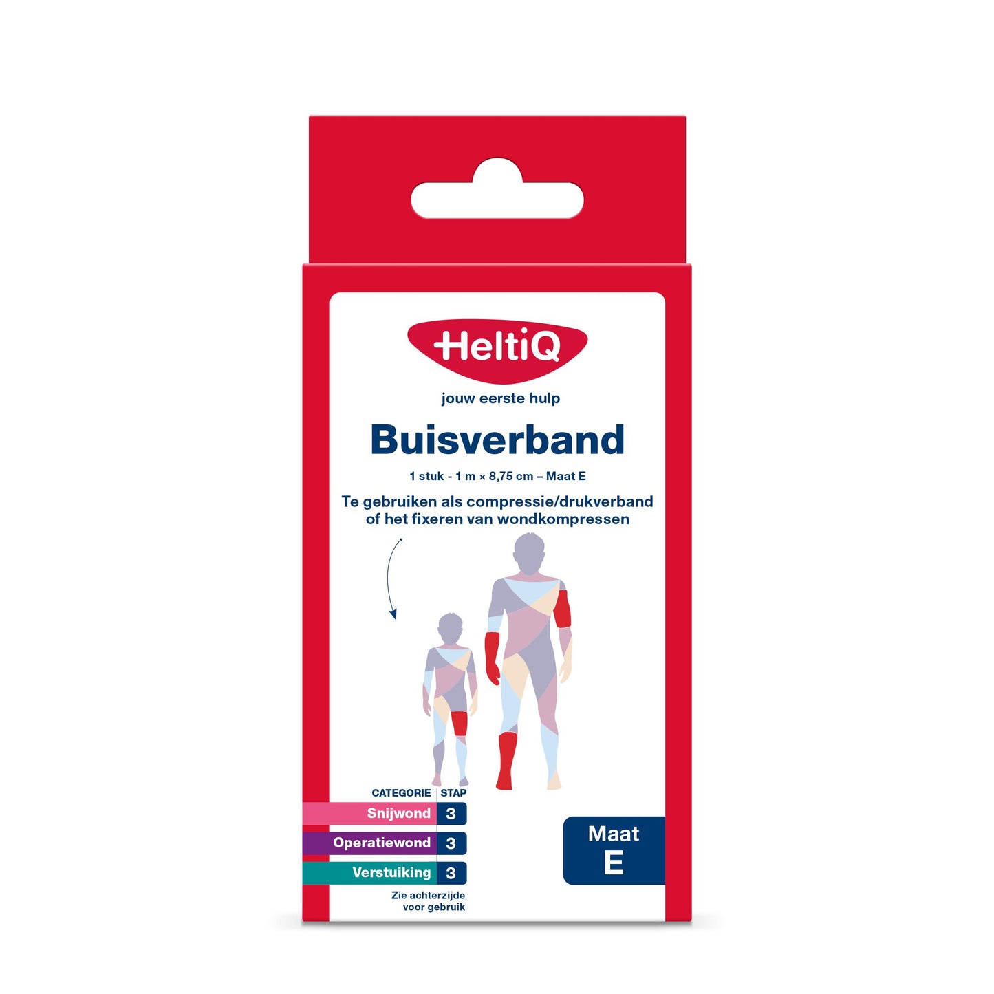 Heltiq Buisverband 8,75cmx1m maat e